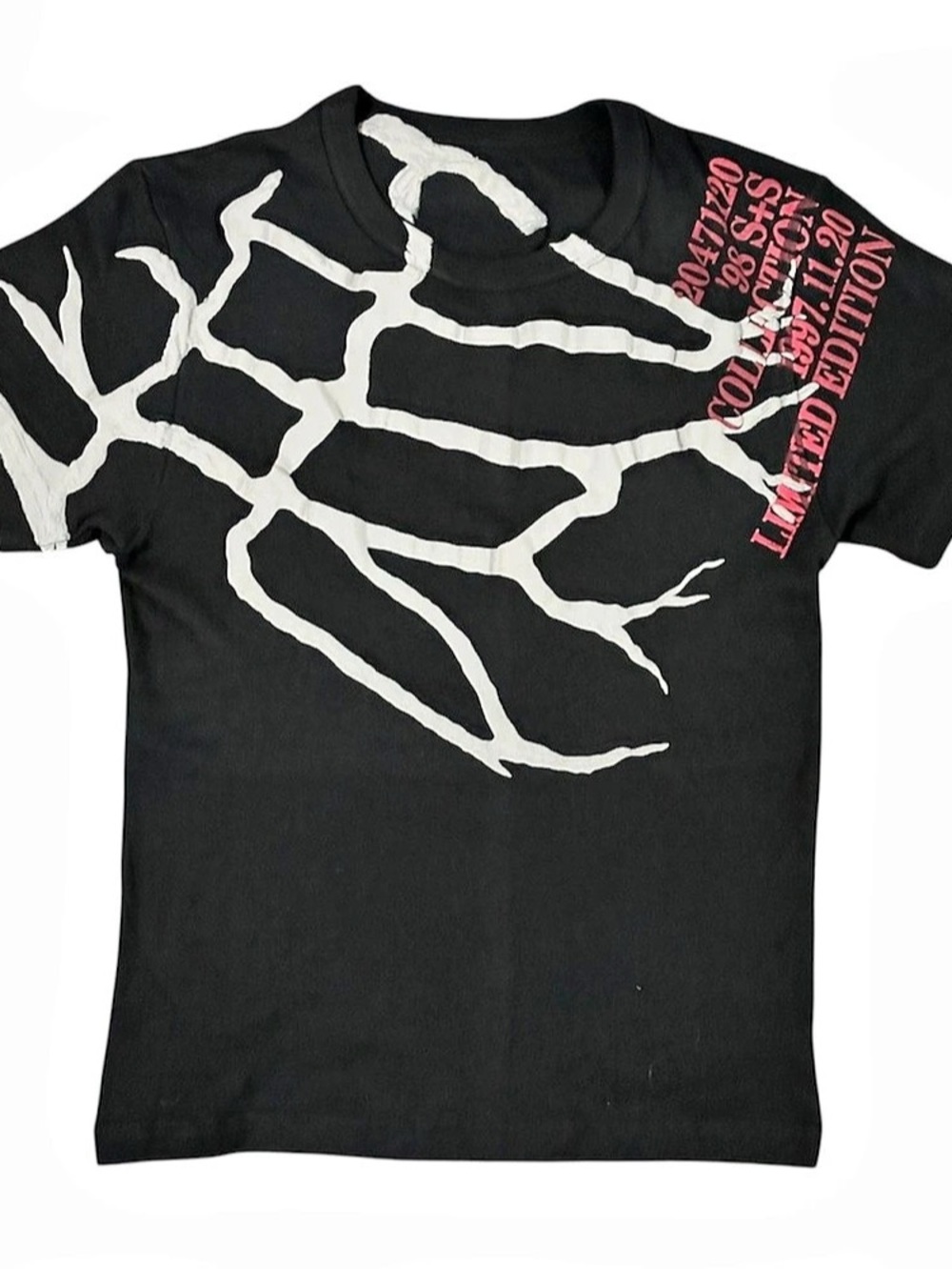20471120 SS/98 "YIKES" Limited Edition Veins T-Shirt Veins Tee